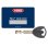 Abus Granit 1480/180 Candado De Cadena Para Moto 14 Mm, Cilindro Xplus Y Funda Textil Protectora, Cierre Directo, Nivel De Seguridad 6, 2 Llaves, 180 Cm