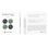 Buscador Motorola Moto Tag Pack 4 unidades Azul y Verde Bluetooth 5.4 IP67