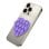 Soporte con ventosa Celly FIXHEART Violeta Silicona Universal
