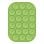 Supporto a ventosa Celly FIXSQUARE Verde Silicone Universale