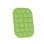 Supporto a ventosa Celly FIXSQUARE Verde Silicone Universale