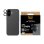 Protector de cámara PanzerGlass Hoops para iPhone 17/16/16 Plus Negro