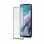 Protettore schermo Celly FullGlass per Samsung Galaxy A55, Vetro temperato 9H, Nero