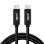 Cabo USB-C IGGUAL 3.2 Gen2x2 100W 5A 4K 1m nylon