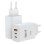 Ladegerät IGGUAL Triple USB-A + 2x USB-C GaN 65W