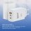 Ladegerät IGGUAL Triple USB-A + 2x USB-C GaN 65W