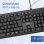 Teclado IGGUAL CK-OFFICE-105T alámbrico USB QWERTY completo negro