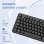 Teclado IGGUAL CK-OFFICE-105T alámbrico USB QWERTY completo negro
