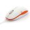 Ratón 3free 3F-MCM101/WO USB Tipo A 800 DPI Blanco Naranja Mini Tamaño