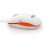 Ratón 3free 3F-MCM101/WO USB Tipo A 800 DPI Blanco Naranja Mini Tamaño