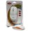 Ratón 3free 3F-MCM101/WO USB Tipo A 800 DPI Blanco Naranja Mini Tamaño