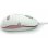 Ratón 3free 3F-MCM101/WP USB Óptico 800 DPI Blanco Rosa Mini Tamaño