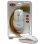 Ratón 3free 3F-MCM101/WP USB Óptico 800 DPI Blanco Rosa Mini Tamaño