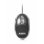 Mouse Urban Factory BDM02UF USB 800 DPI Nero Trasparente Ambidestro