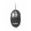 Mouse Urban Factory BDM02UF USB 800 DPI Nero Trasparente Ambidestro