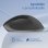 Ratón IGGUAL ERGO-SILENT-6D Inalámbrico 1600 DPI Negro 6 Botones Silencioso