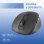 Ratón IGGUAL ERGO-SILENT-6D Inalámbrico 1600 DPI Negro 6 Botones Silencioso