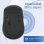 Ratón IGGUAL NANO-OFFICE-6D inalámbrico 1600 DPI Negro 6 Botones