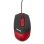 Ratón Catkil Dallas Óptico USB 1000 DPI Negro Rojo Plug&Play