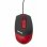 Ratón Catkil Dallas Óptico USB 1000 DPI Negro Rojo Plug&Play