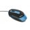 Ratón Catkil Dallas Óptico USB Tipo A 1000 DPI Negro Azul Plug&Play