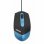 Ratón Catkil Dallas Óptico USB Tipo A 1000 DPI Negro Azul Plug&Play
