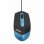 Ratón Catkil Dallas Óptico USB Tipo A 1000 DPI Negro Azul Plug&Play