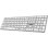 Teclado MSI FORGE K210 W sem fios branco com rato incluído