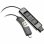 Adattatore Poly DA85 USB-A e USB-C a QD per cuffie professionali nero