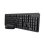 Teclado Trust Ody II membrana inalámbrico con ratón y batería AAA