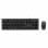 Teclado CoolBox Italiano de membrana con ratón óptico USB 1000 DPI resistente a salpicaduras