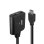 HDMI 4K60 Splitter Lindy 2 Ports Schwarz ABS