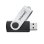 Chiavetta USB Intenso Office Line 32 GB USB-A 3.2 Gen 1 Girevole Nero Argento