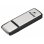 Memoria USB HAMA Fancy 128GB USB 2.0 Negro y Plata con Tapa