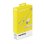Cable 3 en 1 Pantone Amarillo 1,2 m USB A a USB C/Micro USB/Lightning