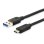 Cable USB 3.2 Gen 1 C à A Equip 0,25 m Noir