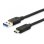 Cable USB 3.2 Gen 1 C à A Equip 0,25 m Noir