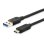 Cable USB 3.2 Gen 1 C à A Equip 0,25 m Noir