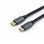 Cable USB 3.2 Gen 2 C a C Equip 1 m 10 Gbps PD 100 W Negro