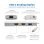 Estación de Conexión USB-C Tripp Lite U442-DOCK12-S HDMI VGA Thunderbolt 3