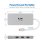 Estación de Conexión USB-C Tripp Lite U442-DOCK12-S HDMI VGA Thunderbolt 3