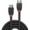 Cable HDMI 2.1 Lindy 1 m Negro 48 Gbit/s 8K60Hz