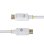 Cable DisplayPort 1.2 StarTech 1,8m Blanco Certificado VESA 4K 60Hz