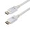 Cable DisplayPort 1.2 StarTech 1,8m Blanco Certificado VESA 4K 60Hz