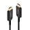Cable HDMI 2.1 Lindy 10 m Fibra Óptica Híbrido 48 Gbit/s Negro