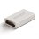 HDMI 2.1 Weiblich zu Weiblich Adapter Lindy Silber