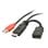 Grafikadapter USB Lindy 41080 Schwarz/Rot 5 V