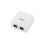 Caixa de superfície RJ45 Phasak UTP Cat.6 dupla entrada inferior branca