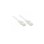 Cable de red Lindy Cat6 10 m U/UTP RJ-45 Blanco