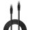 Cable de red Lindy Cat6 3 m U/UTP Negro RJ-45 a RJ-45